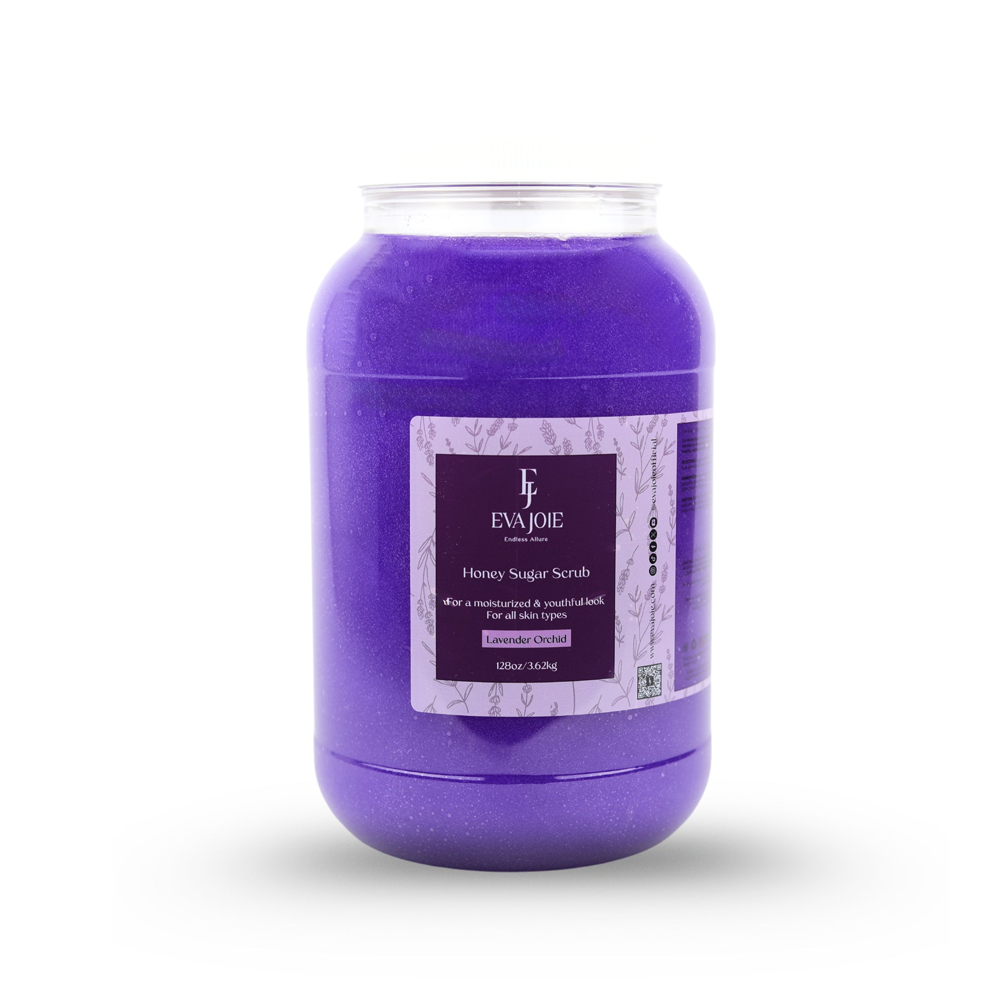 Honey Sugar Scrub – Lavender Orchid 128 oz