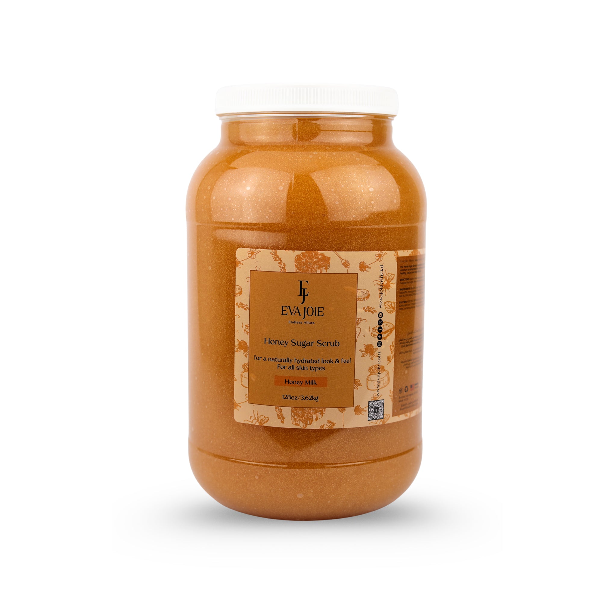 Honey Sugar Scrub – Honey Milk 128 oz