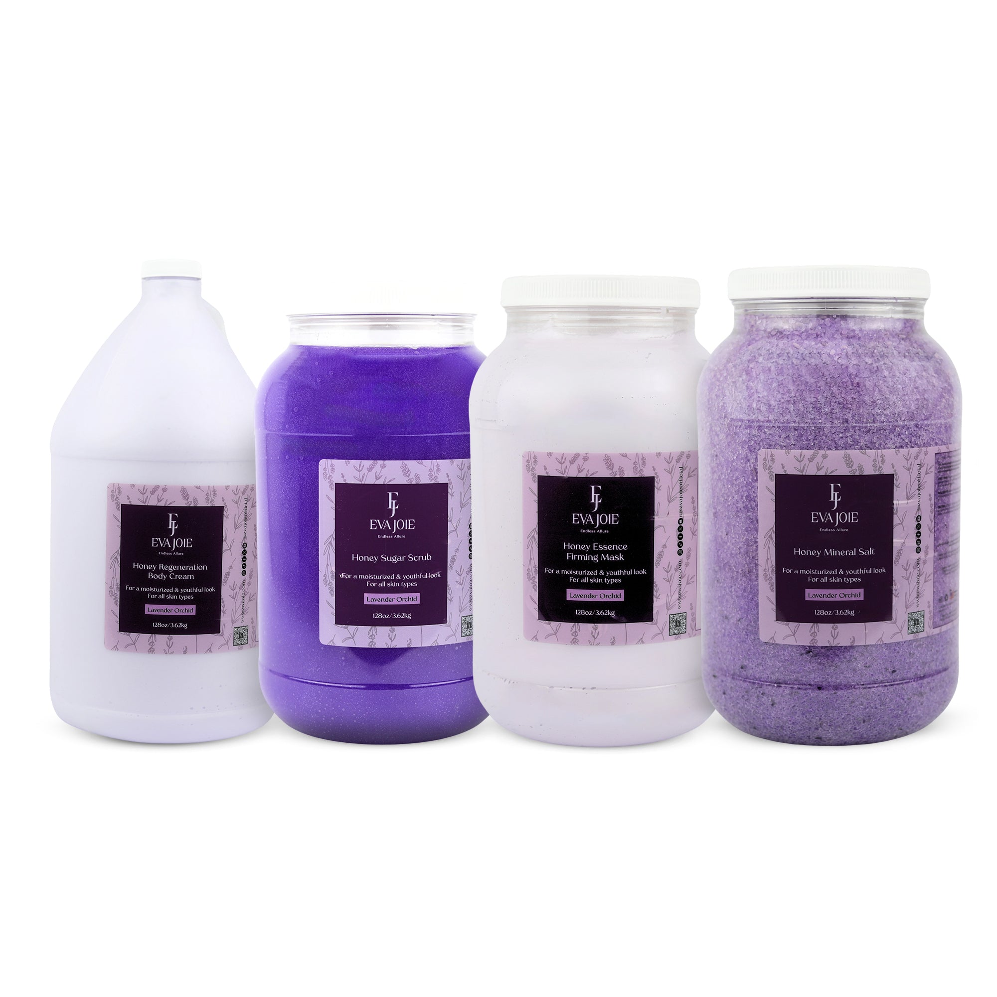 Eva Joie, Lavender Orchid Spa Set, Professional Packs