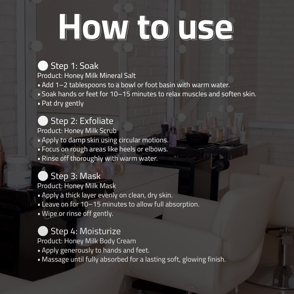 ايفا جوا، مجموعة عناية السبا - حليب العسل، 16 اونص