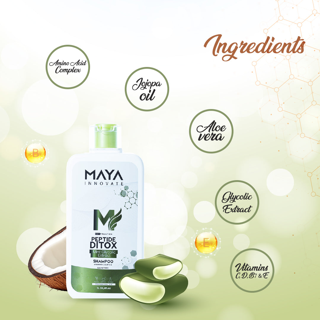 PEPTIDE DITOX SHAMPOO 1000ML