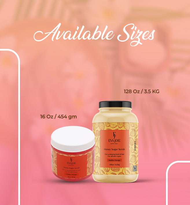 Honey Sugar Scrub – Malibu Mango 16 oz