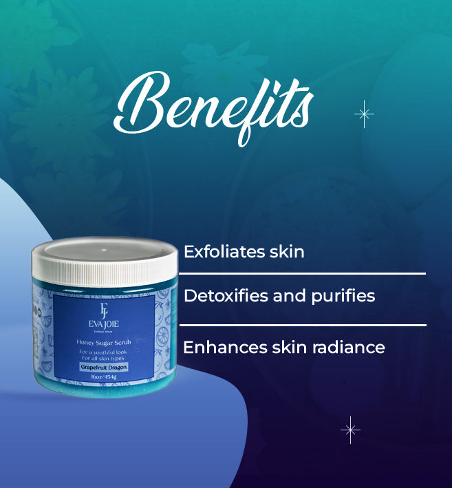 Honey Sugar Scrub – Grapefruit Dragon 16 oz