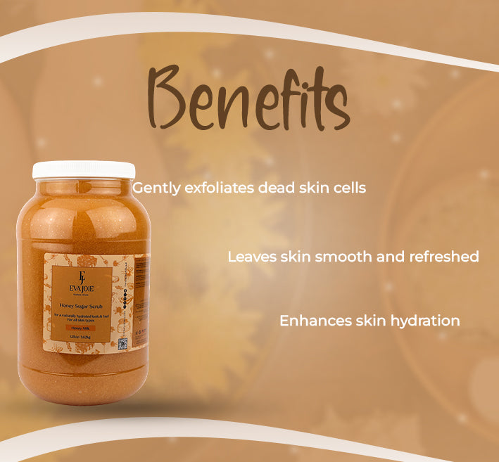 Honey Sugar Scrub – Honey Milk 128 oz