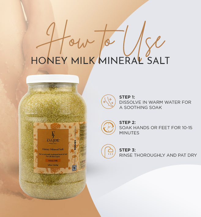 Honey Mineral Salt – Honey Milk 128 oz