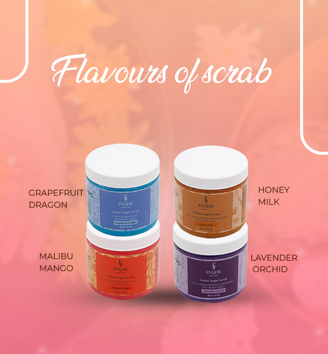 Honey Sugar Scrub – Malibu Mango 16 oz