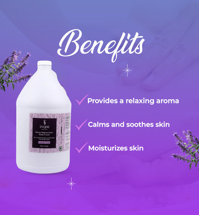 Honey Regeneration Body Cream – Lavender Orchid 128 oz