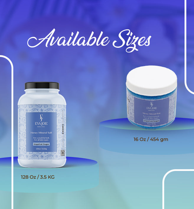 Honey Mineral Salt – Grapefruit Dragon 16 oz