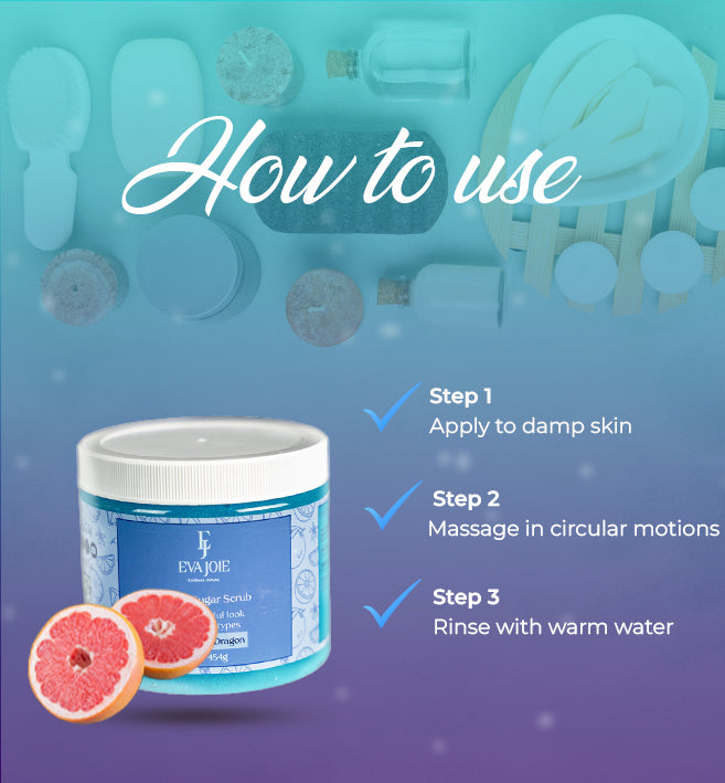 Honey Sugar Scrub – Grapefruit Dragon 16 oz