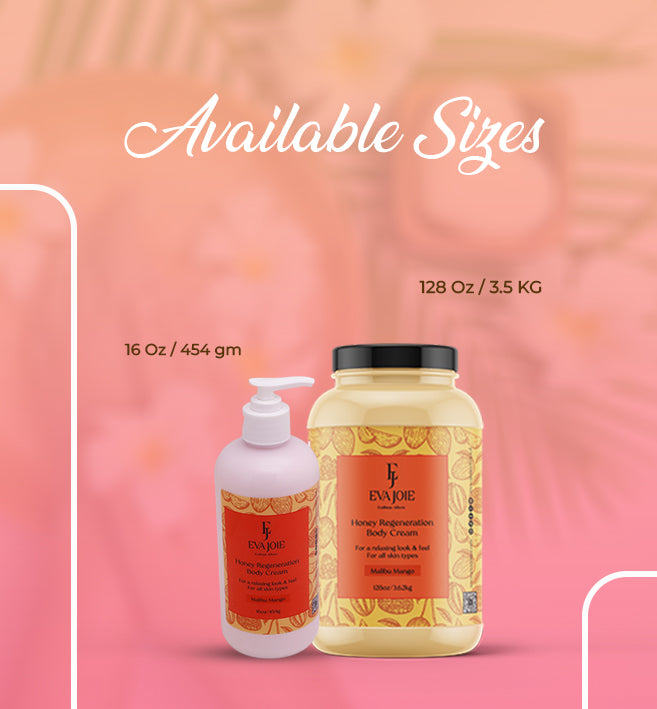 Honey Regeneration Body Cream – Malibu Mango 16 oz