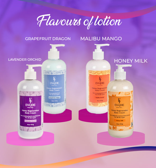 Honey Regeneration Body Cream – Lavender Orchid 16 oz