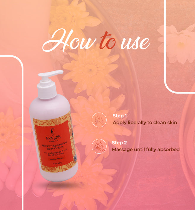 Honey Regeneration Body Cream – Malibu Mango 16 oz