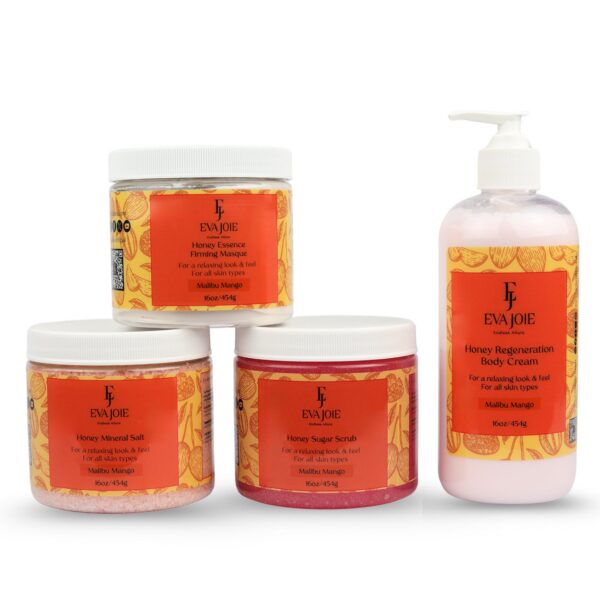 Eva Joie, Malibu Mango Spa Set, Regular Sizes