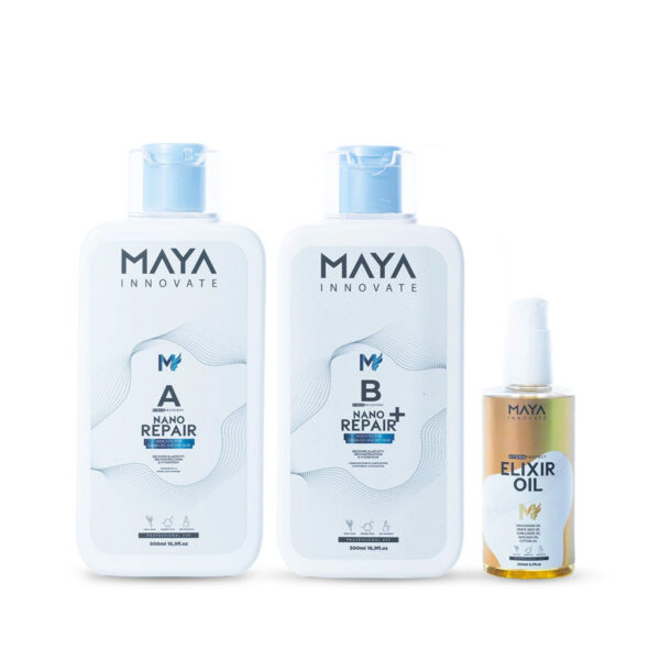 MAYA INNOVATE, Stretchy Hair Treatment Set