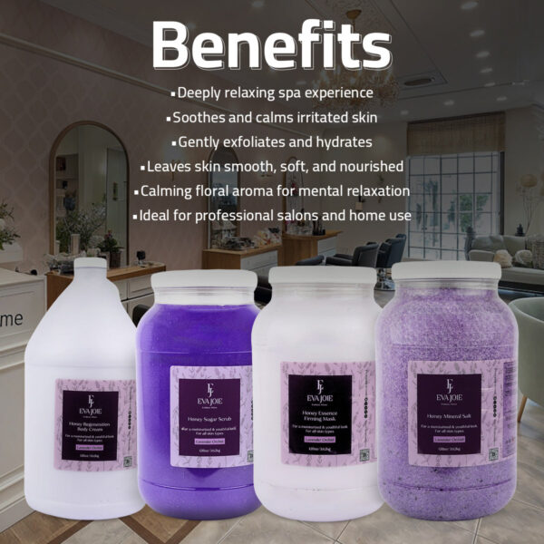 Eva Joie, Lavender Orchid Spa Set, Professional Packs