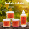 Eva Joie, Malibu Mango Spa Set, Regular Sizes