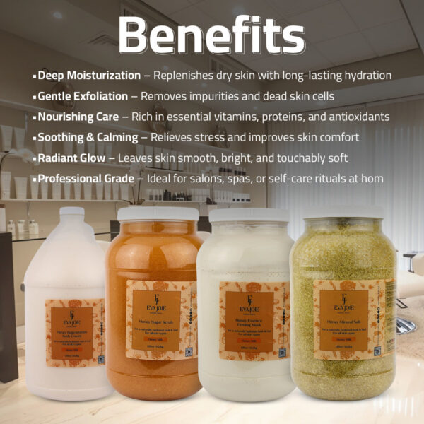 Eva Joie, Honey Milk Spa Set, Professional Packs