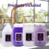 Eva Joie, Lavender Orchid Spa Set, Professional Packs