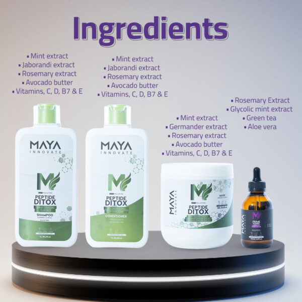MAYA INNOVATE, Professional Scalp Care Set (Detox)