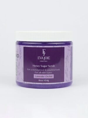 Honey Sugar Scrub – Lavender Orchid 16 oz