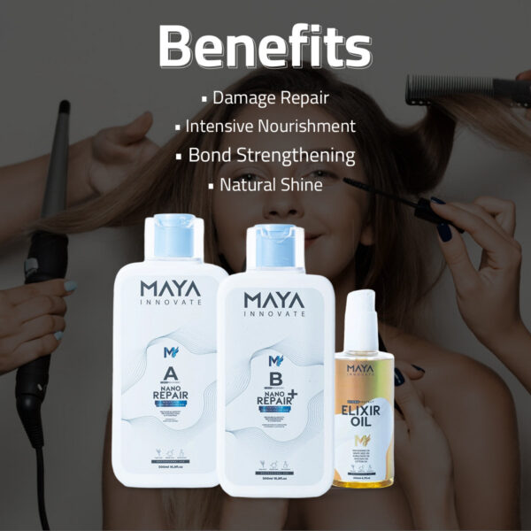 MAYA INNOVATE, Stretchy Hair Treatment Set