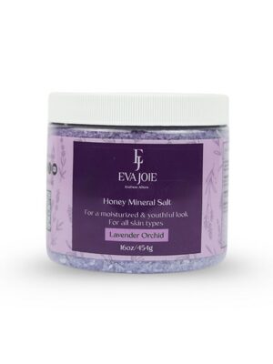 Honey Mineral Salt – Lavender Orchid 16 oz