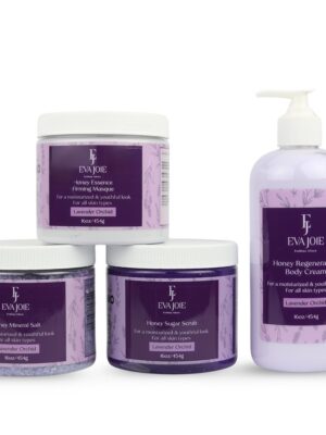 Eva Joie, Lavender Orchid Spa Set, Regular Sizes