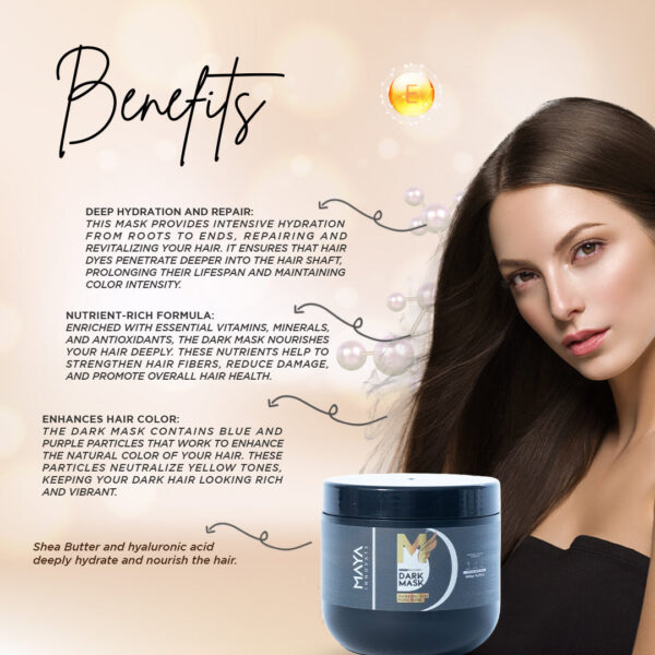 مايا إنوفيت، دارك ماسك العناية القصوى للشعر الداكن 500 مل