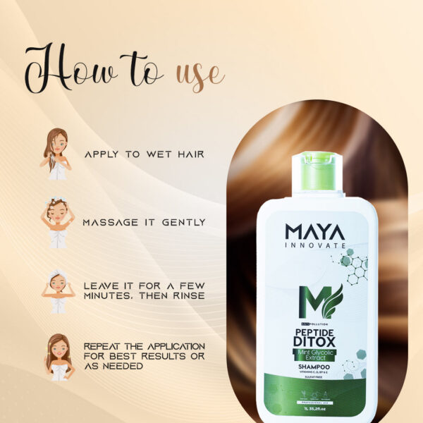 PEPTIDE DITOX SHAMPOO 1000ML