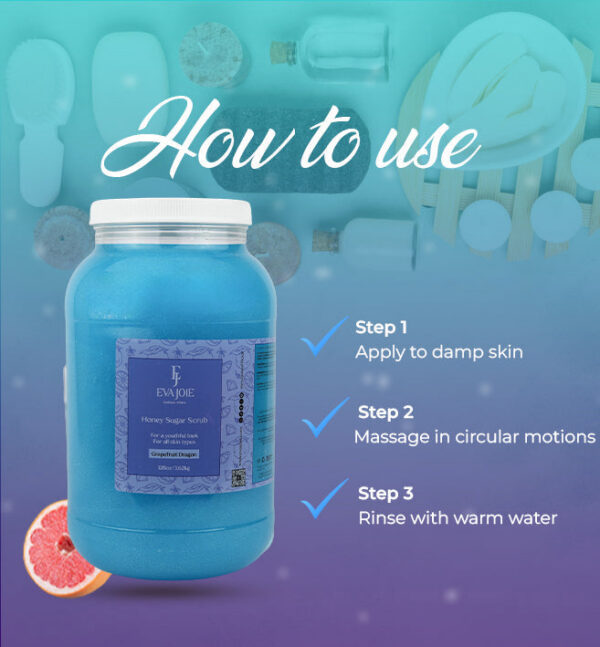 مقشر العسل والسكر - جريب فروت دراجون 128 أونصة