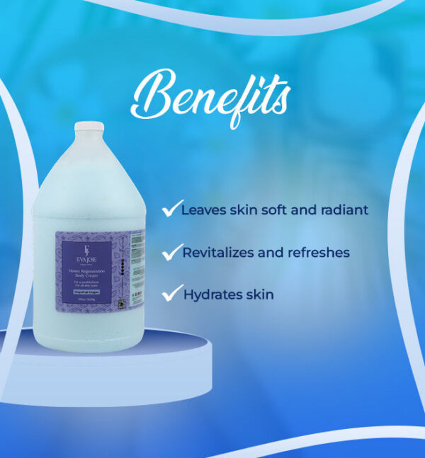 Honey Regeneration Body Cream – Grapefruit Dragon 128 oz