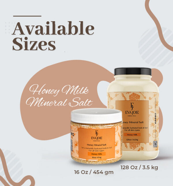 ملح العسل المعدني – حليب العسل 16 أونصة