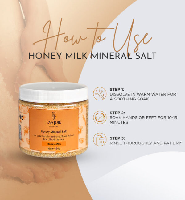 ملح العسل المعدني – حليب العسل 16 أونصة