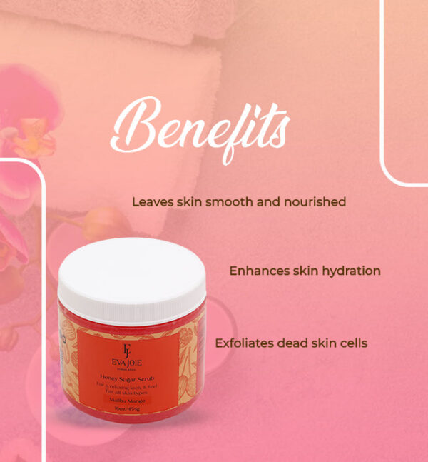 مقشر العسل والسكر - مانجو ماليبو 16 أونصة