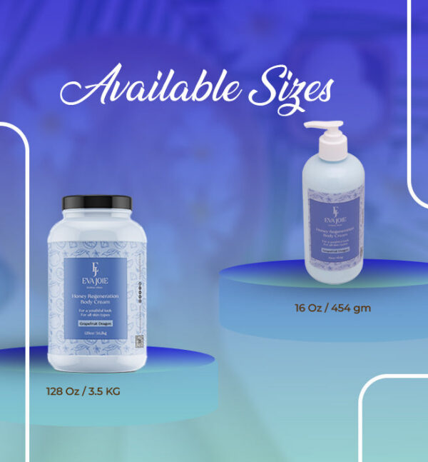 Honey Regeneration Body Cream – Grapefruit Dragon 16 oz