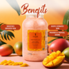 Honey Mineral Salt – Mango Malibu 128oz For Exfoliating and Hydrating Skin