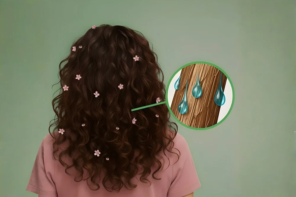 مسامية الشعر 