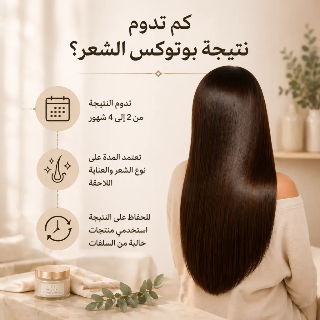 بوتوكس الشعر في المنزل