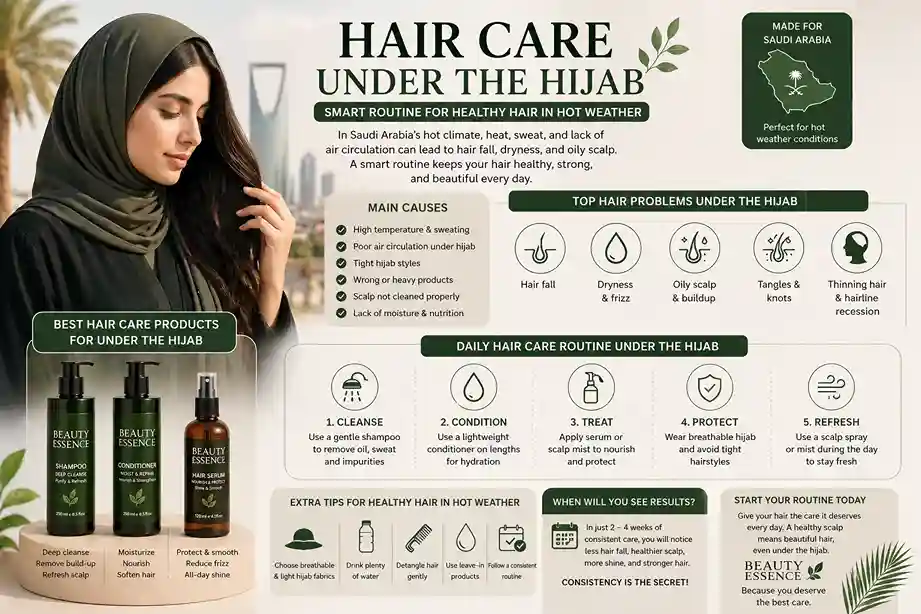 hair care under hijab