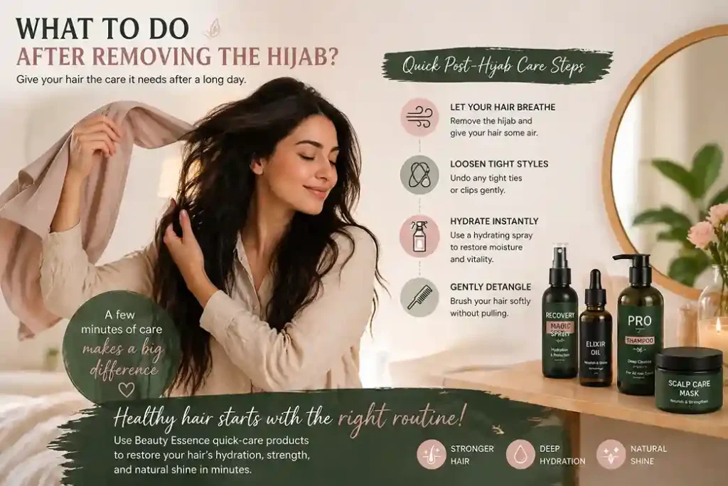 hair care under hijab