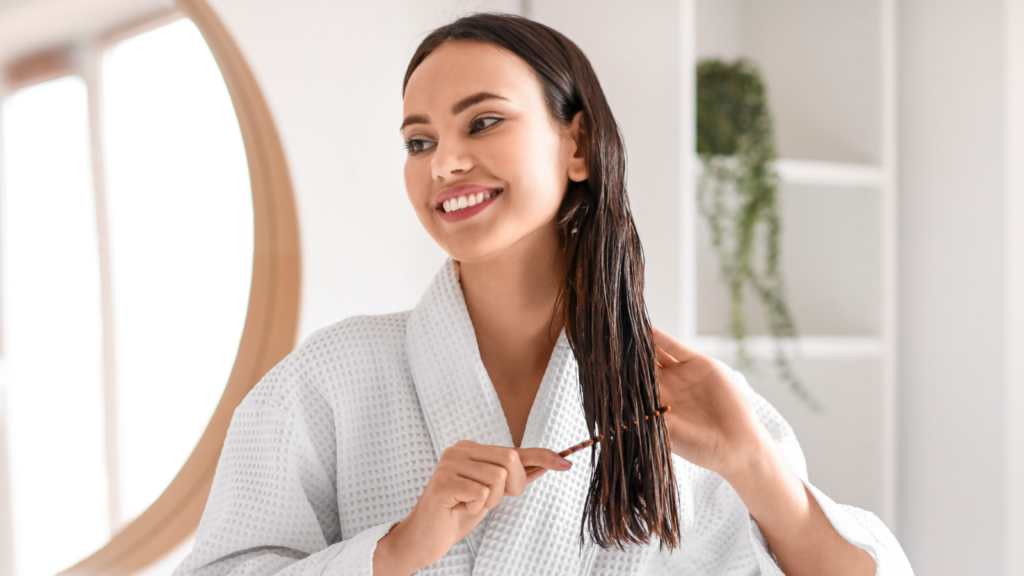 روتين العناية بالشعر الأسبوعي