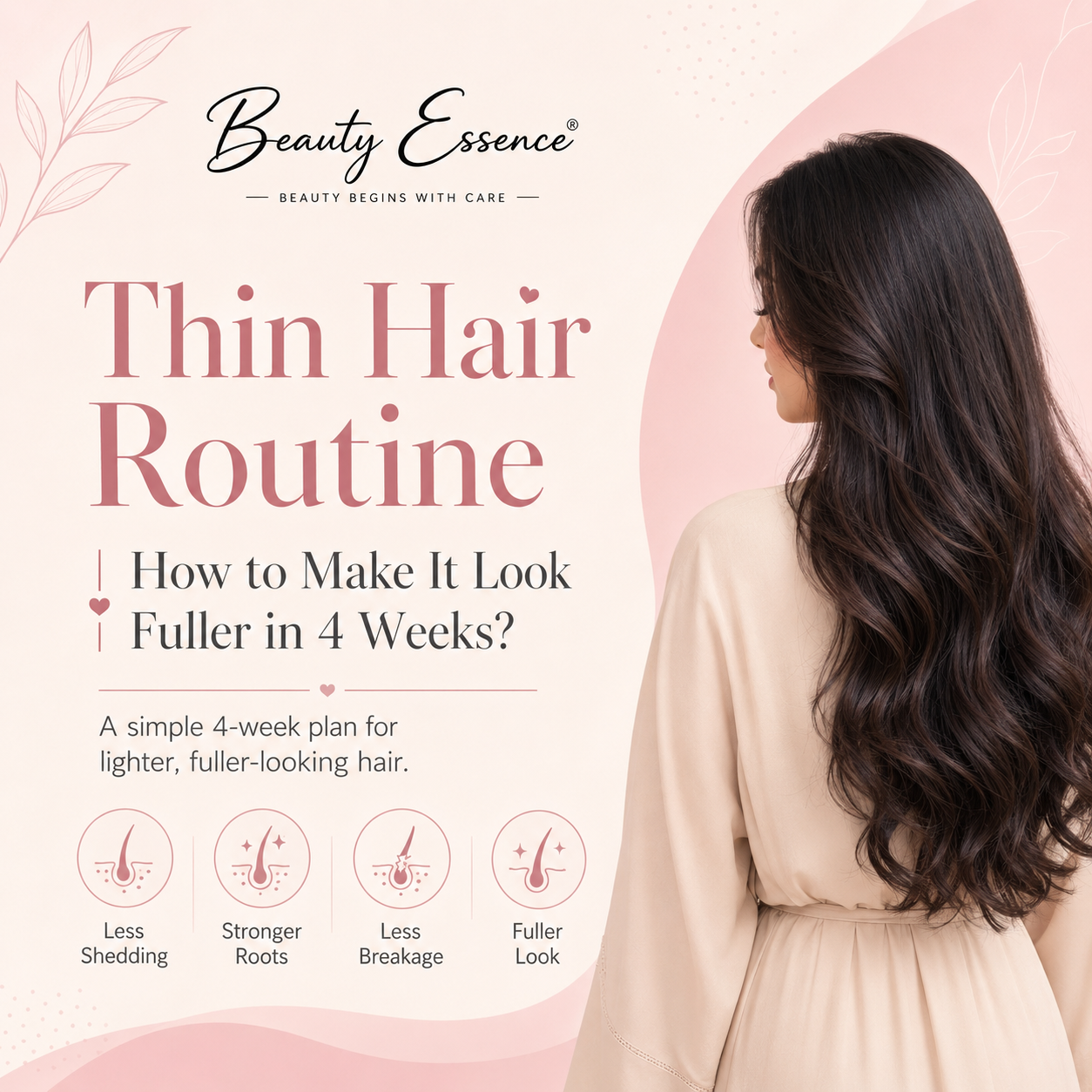 thin hair routin