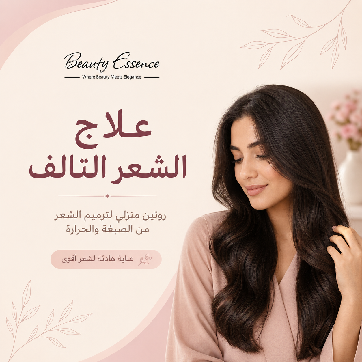علاج الشعر التالف