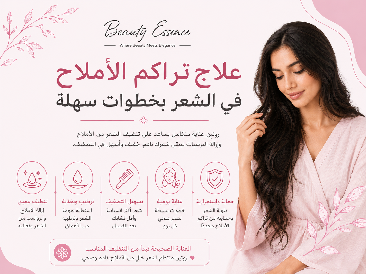 علاج تراكم الأملاح