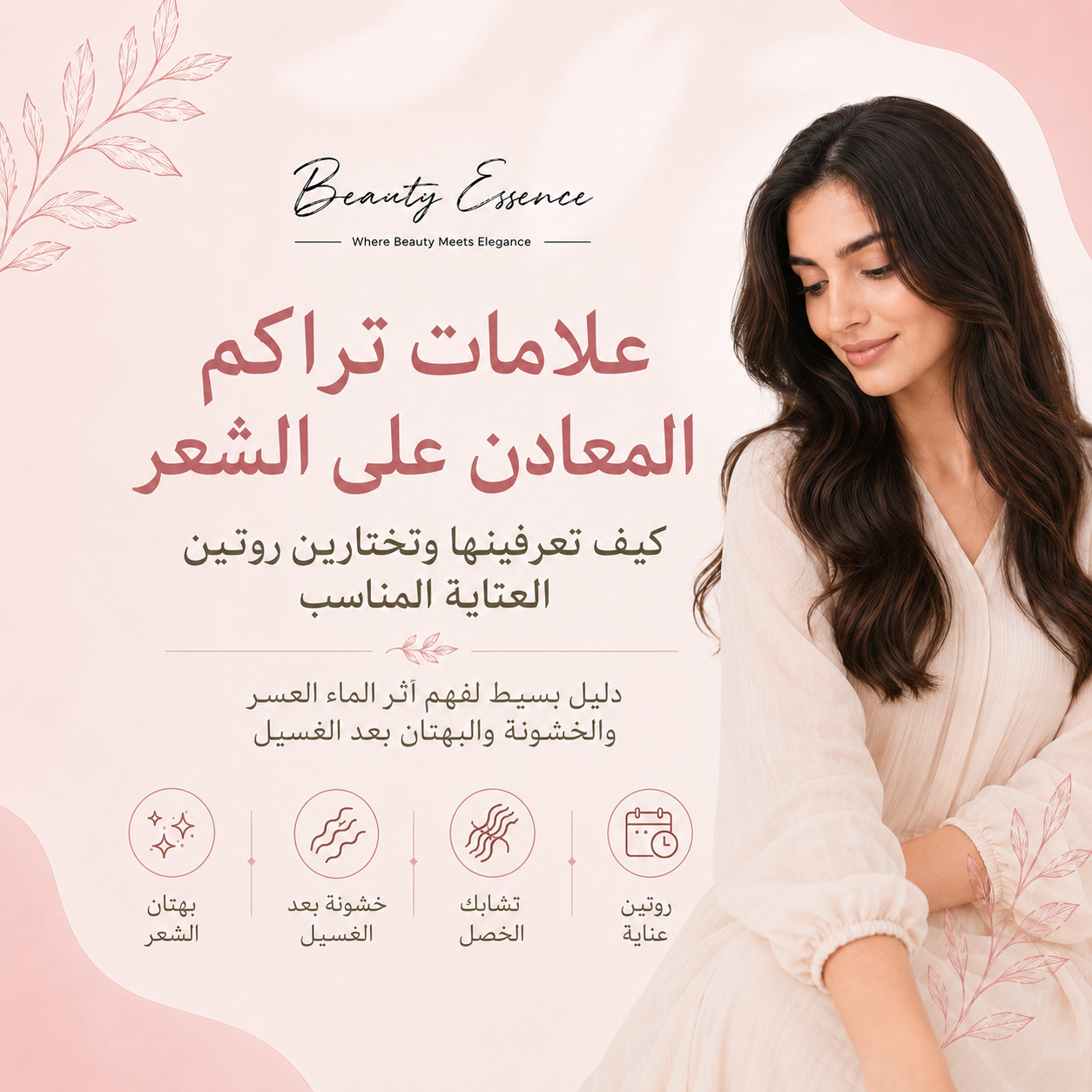 علامات تراكم المعادن علي الشعر