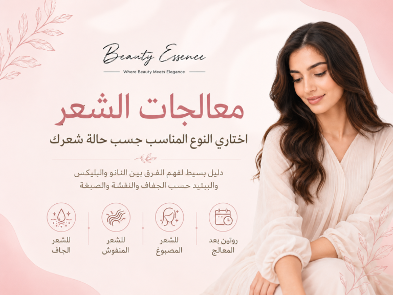 معالجات الشعر: دليلك لاختيار النوع المناسب حسب حالة شعرك 5 معالجات الشعر