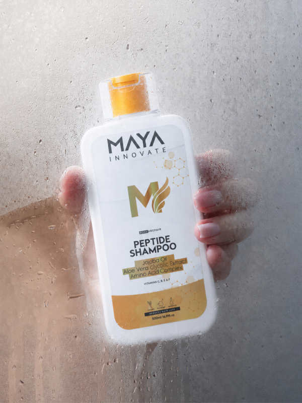 Peptide Shampoo 500 ml – Cleansing, Hydrating & Reducing Frizz