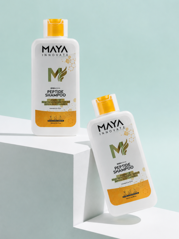 Peptide Shampoo 500 ml – Cleansing, Hydrating & Reducing Frizz