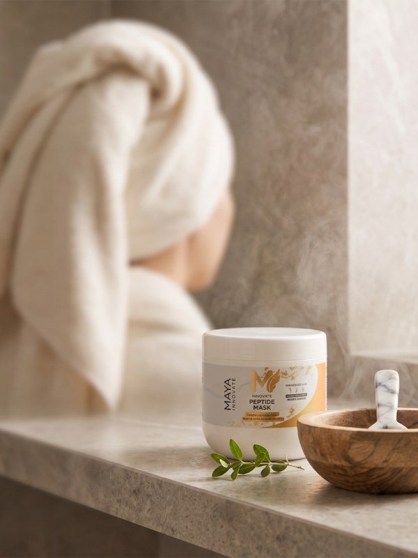 Peptide Hair Mask 500 g – Hydrating Damaged Hair & Reducing Frizz